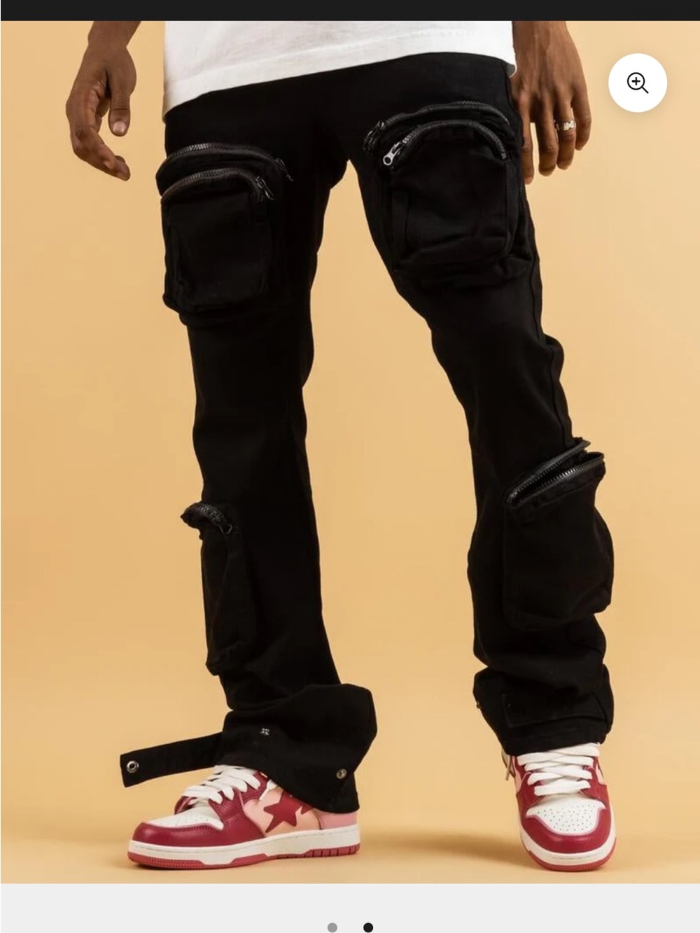 THRT Midnight Ops Black tactical cargo pants‎